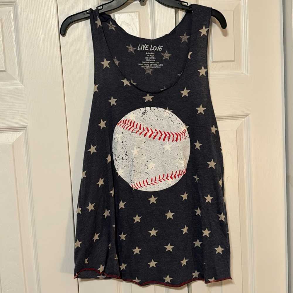 Baseball Tank Top